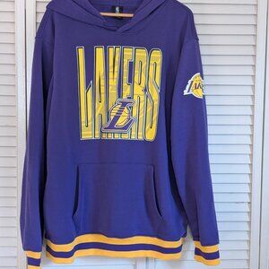 L.A. Lakers Purple,White & Yellow Sweatshirt Hoodie (Men’s-XL) NBA